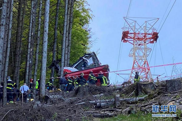 缩略图 | 意大利北部发生缆车事故，造成13人死亡！