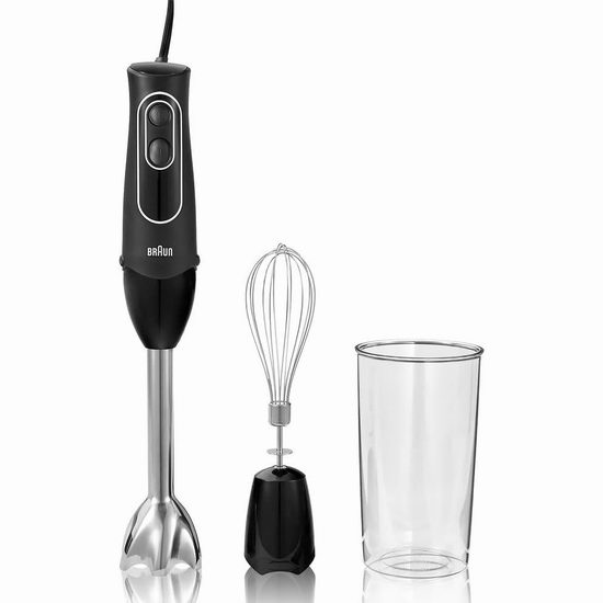Braun 德国博朗 MQ505 Multiquick 多功能手持式料理棒/搅拌器3.9折 49.99加元包邮！