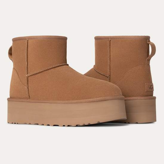 历史新低！美炸了！UGG Classic Mini 女式厚底雪地靴7折 140加元包邮！2色可选！官网不打折！