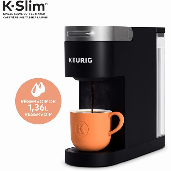Keurig K-Slim 单杯胶囊咖啡机4折 59.97加元包邮！4色可选！