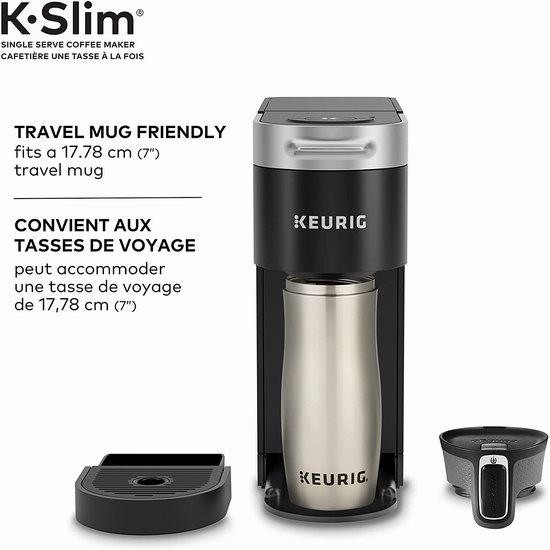 Keurig K-Slim 单杯胶囊咖啡机4折 59.97加元包邮！4色可选！