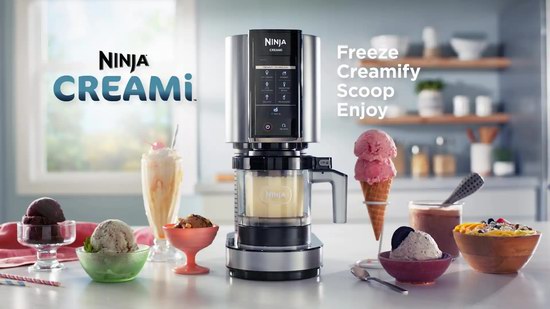 Ninja NC301C CREAMi 七合一 专业冰淇淋机6.3折 169.98加元包邮！几乎所有食材都能变成冰淇淋！