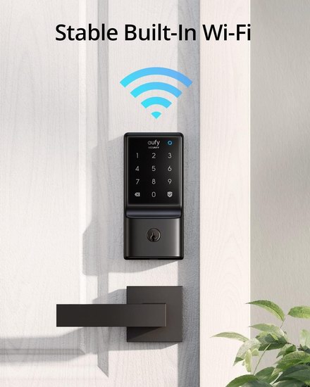 历史最低价！eufy Security C210 Wi-Fi 五合一 智能密码门锁5折 99.98加元包邮！2色可选！