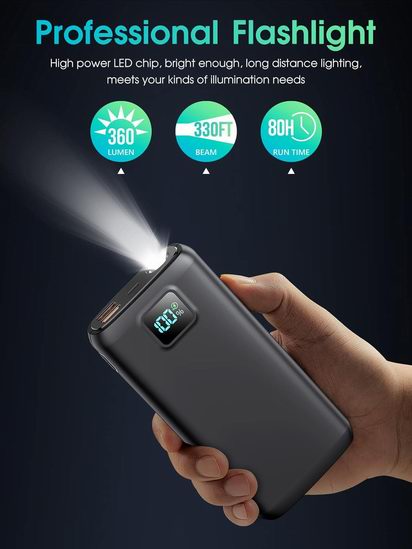白菜价！LOVELEDI 40000mAh PD 30W 移动电源/充电宝1.7折 34.99加元包邮！