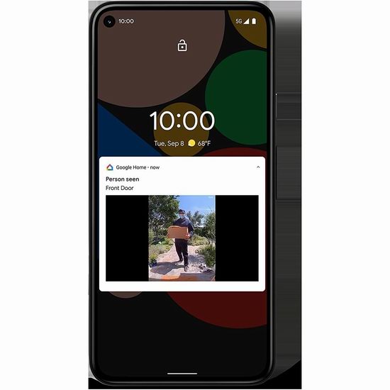 Google Nest Doorbell 第二代家庭安防智能可视门铃6.2折 149.99加元包邮！有线无线2款各2色可选！