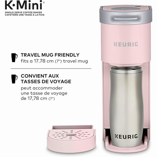 Keurig K-Mini 超迷你胶囊咖啡机5.5折 59.98加元包邮！2色可选！