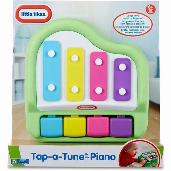 超级白菜！历史新低！Little Tikes 小泰克 Tap-A-Tune 幼儿玩具钢琴1.7折 7加元！