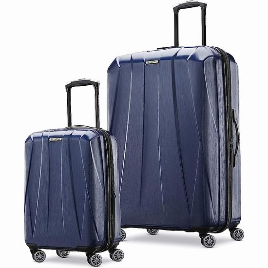 白菜价！历史新低！Samsonite 新秀丽 Centric 2 20+28英寸 全PC超轻拉杆行李箱2件套3.5折 202.99加元包邮！