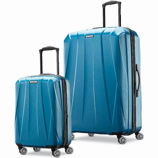 白菜价！历史新低！Samsonite 新秀丽 Centric 2 20+28英寸 全PC超轻拉杆行李箱2件套3.5折 202.99加元包邮！