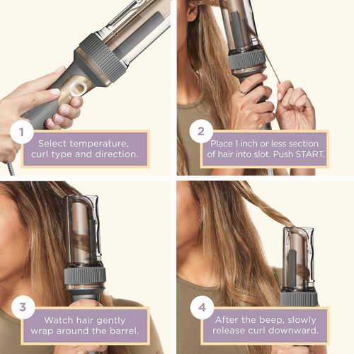 史低价！Conair CD1032C Curl Secret 自动卷发器 47.99加元（原价 74.99加元）