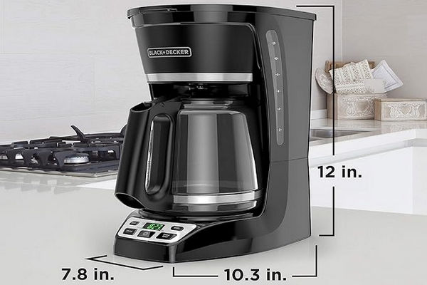 缩略图 | 最低价7折！BLACK+DECKER 12杯可编程咖啡机：原价42.99，现价29.99