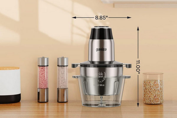 缩略图 | 7.1折！食物处理器：带电动切碎机/2个碗/2套刀，原价69.99，现价49.99