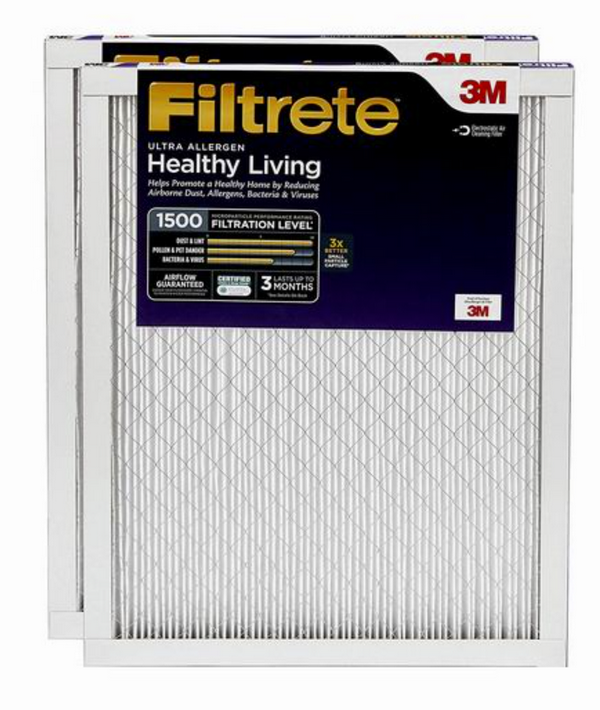 缩略图 | 5.折！快抢！Filtrete 防过敏家庭空调暖气炉过滤网（2个装）优惠啦！