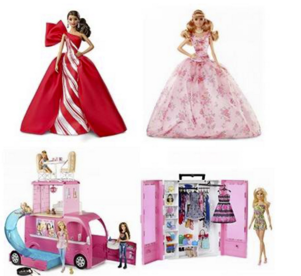 缩略图 | 快抢！亚马逊精选多款 Barbie 芭比娃娃及玩具套装5折起！