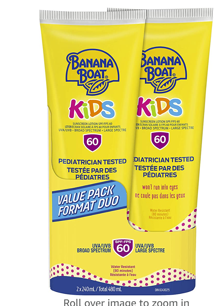 缩略图 | 历史新低！Banana Boat 儿童温和防晒霜2件套4.5折 10.98加元！