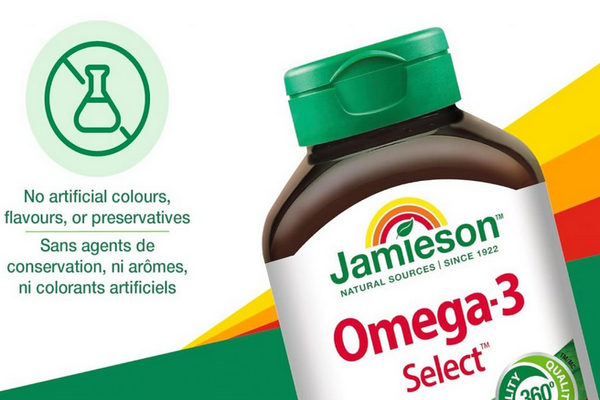 缩略图 | 健美生Jamieson Omega-3：精选200粒，原价 $14.97，打7折，特价$10.48