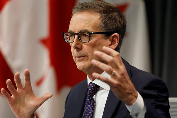 缩略图 | 通胀维持高位！加拿大央行行长最新：低失业率不会持续