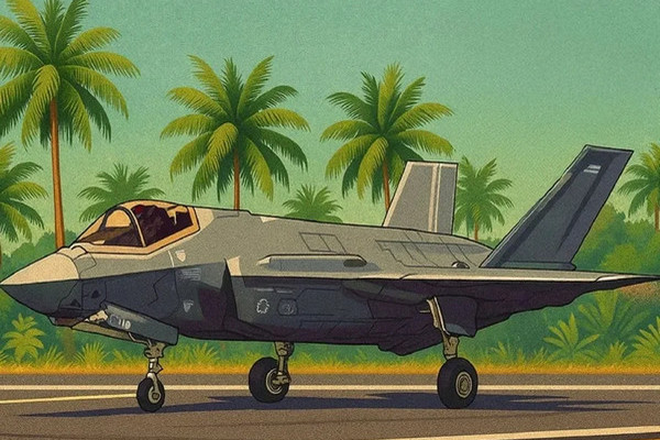 缩略图 | 英国F-35B战机因故障滞留印度，被当地旅游局直接征用！