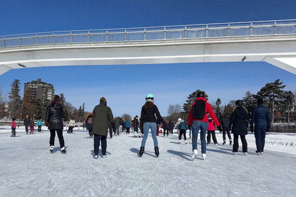 缩略图 | 渥太华气温回升！Rideau Canal 运河滑冰道因气温偏高暂时关闭！