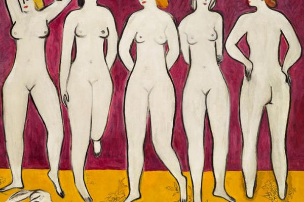 缩略图 | 华裔画家"五裸女"刷新纪录：亚洲市场已成他的“天下”