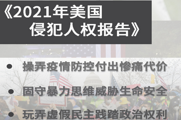 缩略图 | 图解《2021年美国侵犯人权报告》，揭开美国人权真相