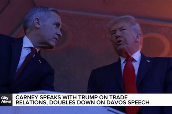 缩略图 | 卡尼否认向特朗普低头：我在达沃斯说的话，一句都没收回！