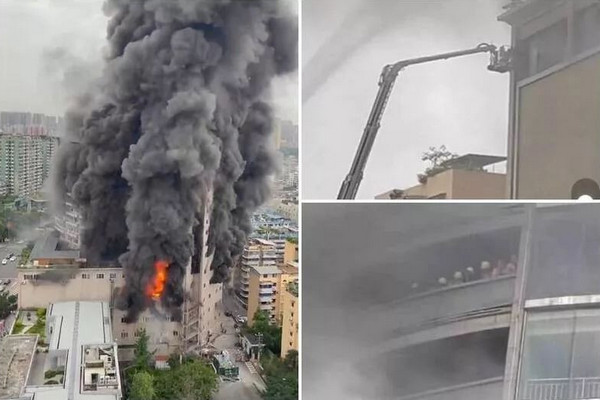 缩略图 | 四川商场大火已造成16人死亡，仍有未知人员被困！