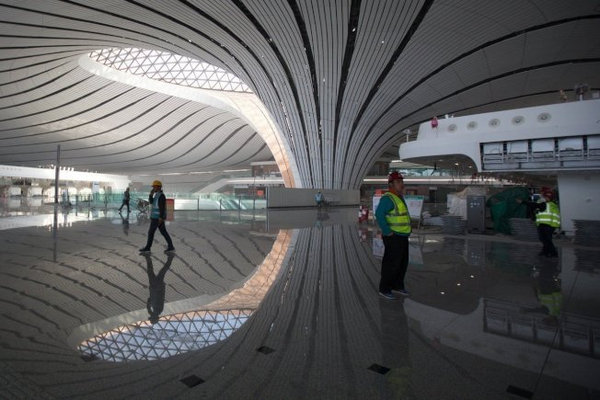 缩略图 | 最狂黑科技！北京大兴机场：全球最大，宛若复联基地