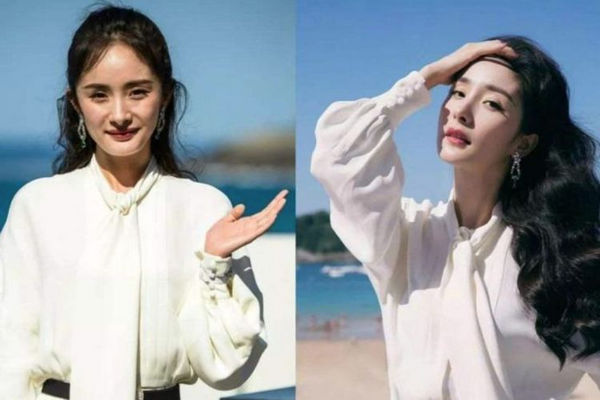 缩略图 | 当女星们离开滤镜：杨幂林志玲大变样