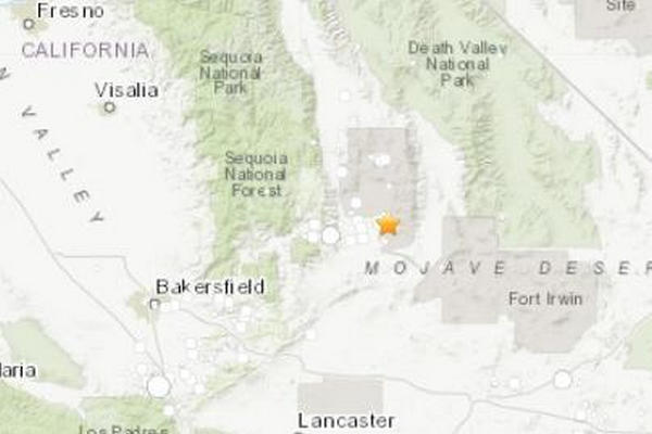缩略图 | 加州连续两天遇强震 美国地质勘探局网站瘫痪