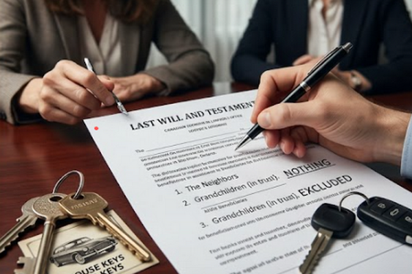 缩略图 | 房产+豪车！加拿大老人将巨额遗产留给邻居，4名亲生子女被除名！