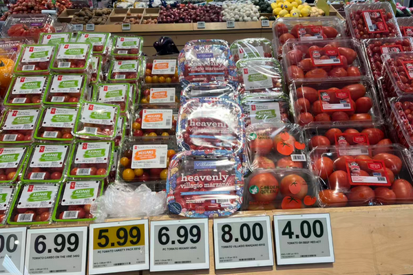 缩略图 | 加拿大成为G7中食品通胀最高的国家，通胀水平远高于预期！