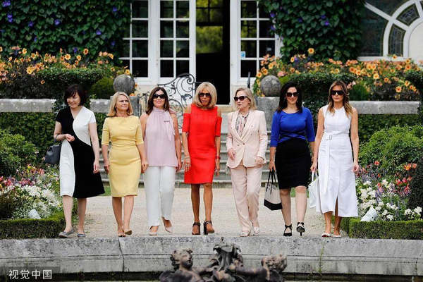 缩略图 | G7峰会落幕，第一夫人们形成另一道风景