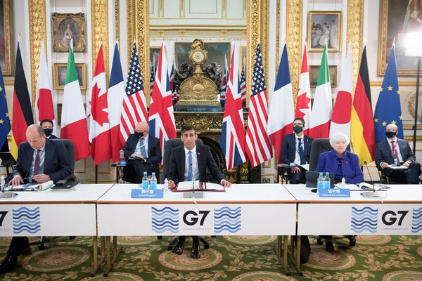 缩略图 | G7达成历史性协议，同意设15%“全球最低企业税率”！