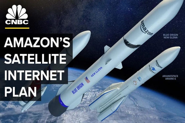 缩略图 | 亚马逊将发射3000多颗卫星，与Starlink竞争天基互联网！