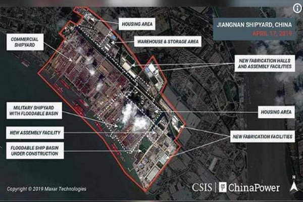 缩略图 | 中国第三艘航母影像曝光 规模亚洲最大