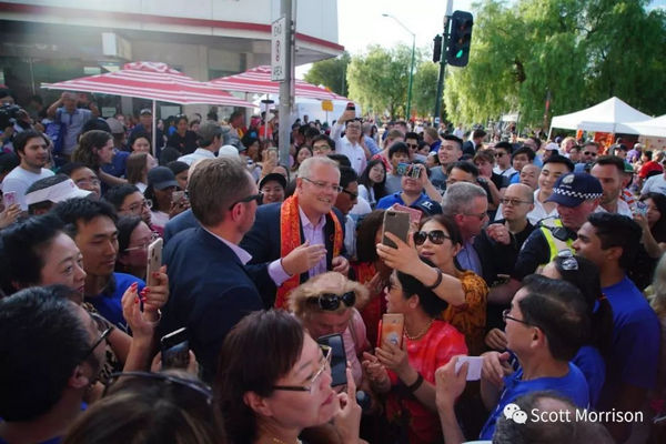 缩略图 | 澳大利亚总理开通微信公众号 被认为意在拉拢华人选民