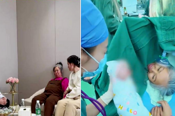 缩略图 | 一年前痛失35岁儿子，63岁女子产下5.6斤女婴！