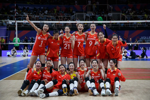 缩略图 | 世界女排联赛：中国队胜韩国队