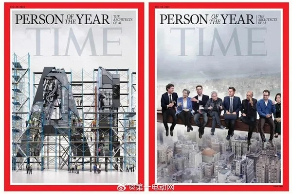 缩略图 | 登上《时代》！马斯克、黄仁勋被评为人工智能架构师！