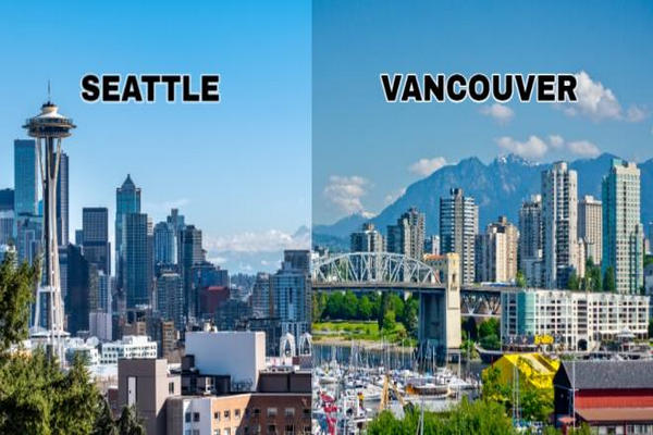 缩略图 | 加拿大六大城市对标美国城市：温哥华=西雅图，多伦多=芝加哥 ......